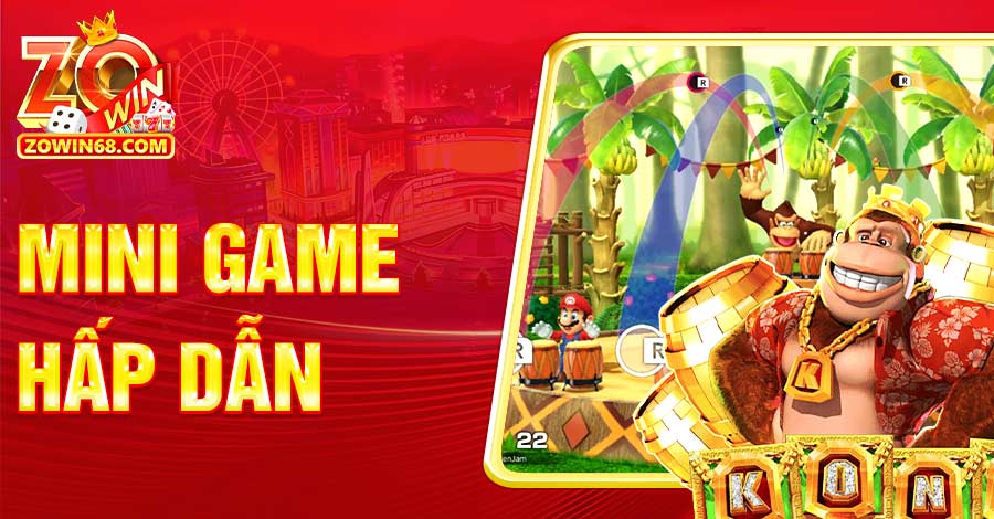 Hạng mục mini game với loạt siêu phẩm đỏ đen hot hit