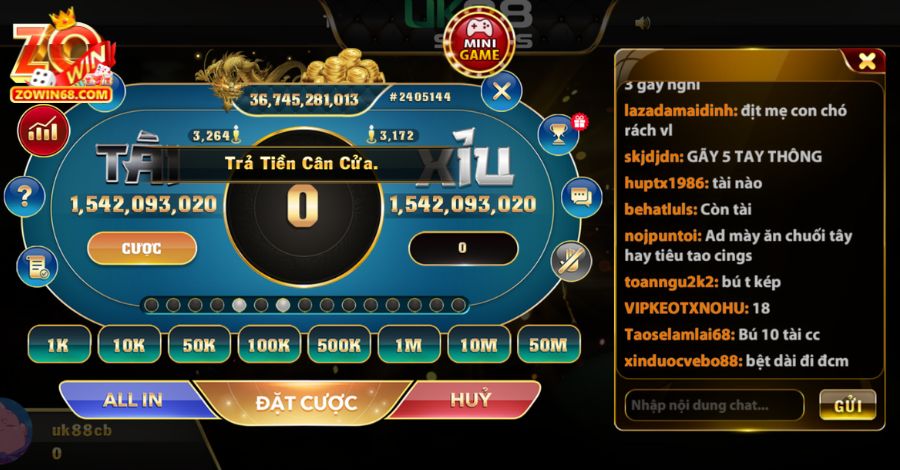 Tài Xỉu Online từ lâu đã trở thành sự lựa chọn ưu tiên của các game thủ