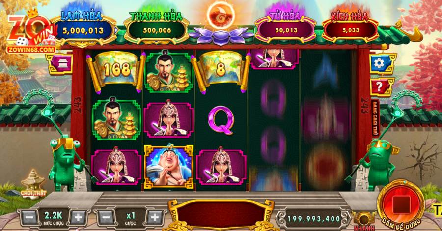 Slots Na Tra Ma Đồng Giáng Thế sở hữu lên tới 243 cách chiến thắng