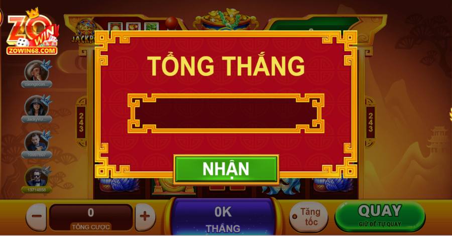 Đối với tựa game này, bạn còn được phép tùy chỉnh các mức cược muốn đặt