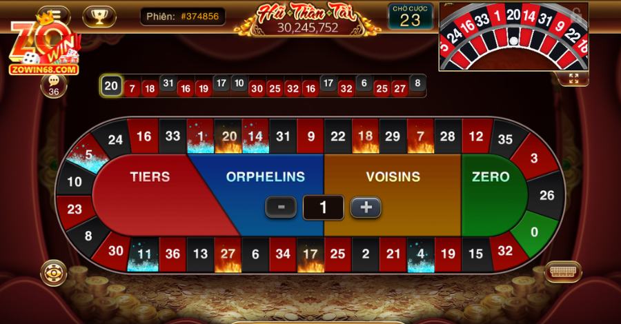 Luật chơi Roulette 3D cơ bản sẽ gồm một vòng quay được chia làm 37 Số