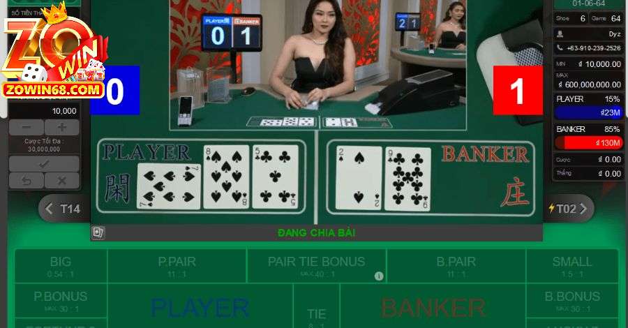 Ưu tiên chọn trang đánh Baccarat sở hữu giao diện hiện đại